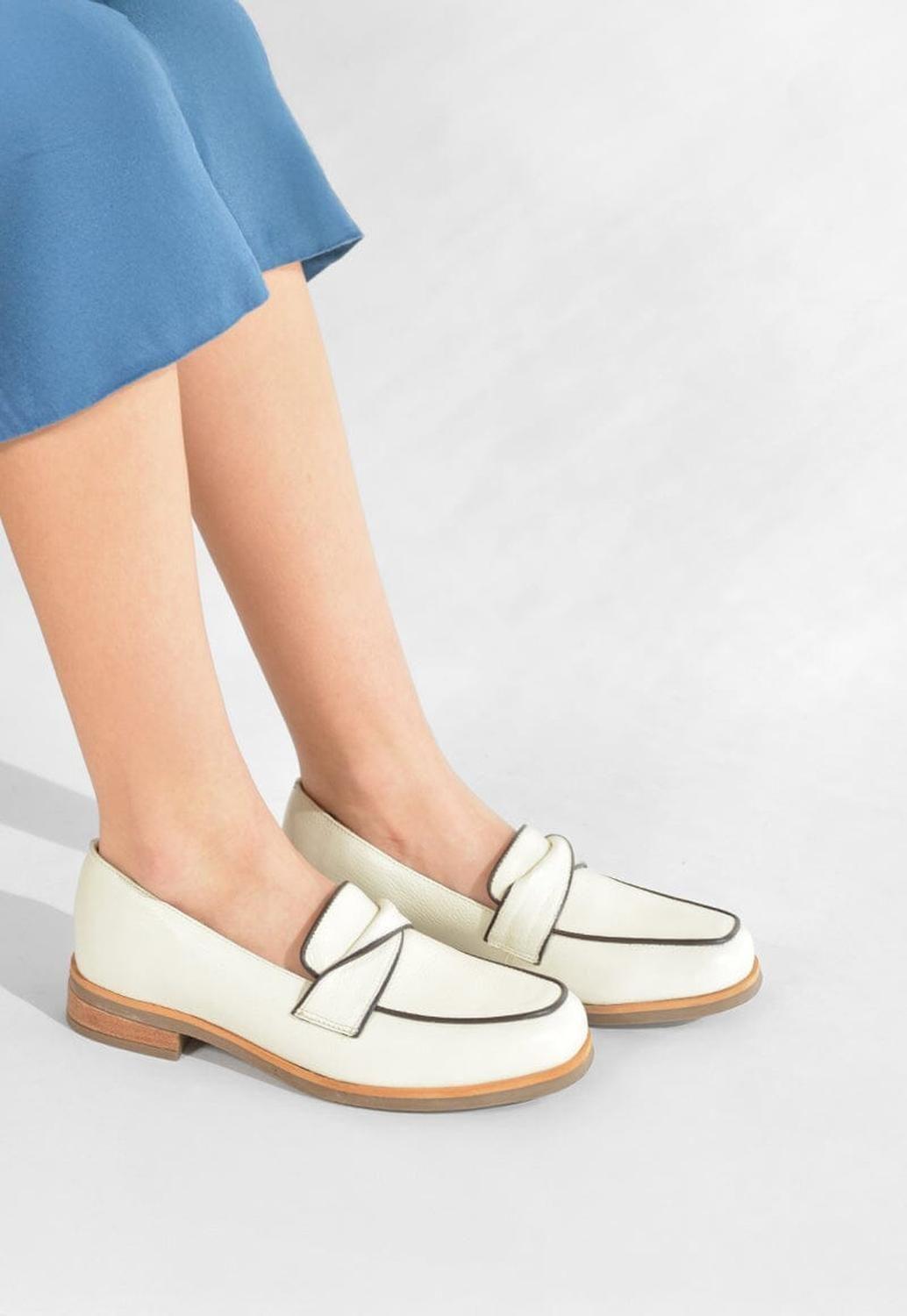 Mocasin Mujer / Capri Beige Café-5