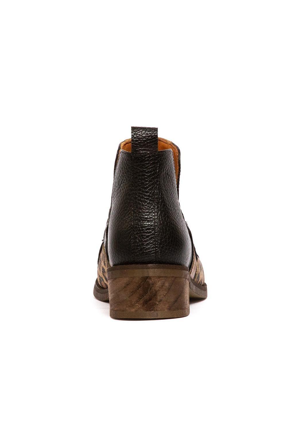 Botin Mujer / Baia Print Negro-4