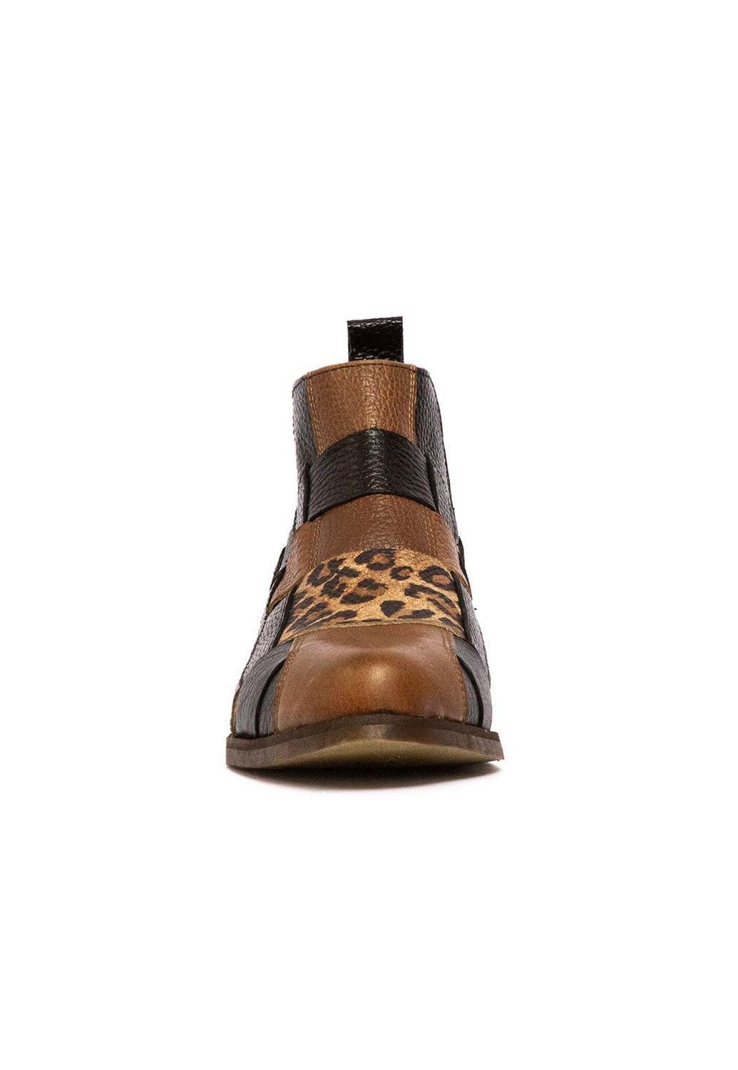 Botin Mujer / Baia Print Negro-2