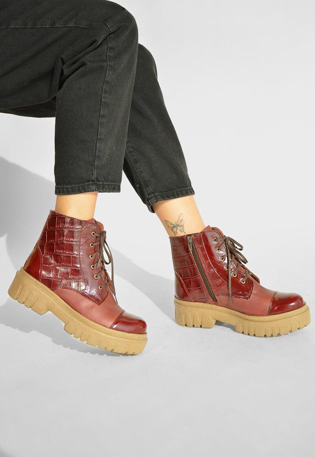 Botin Mujer / Tiuque Burdeo-0