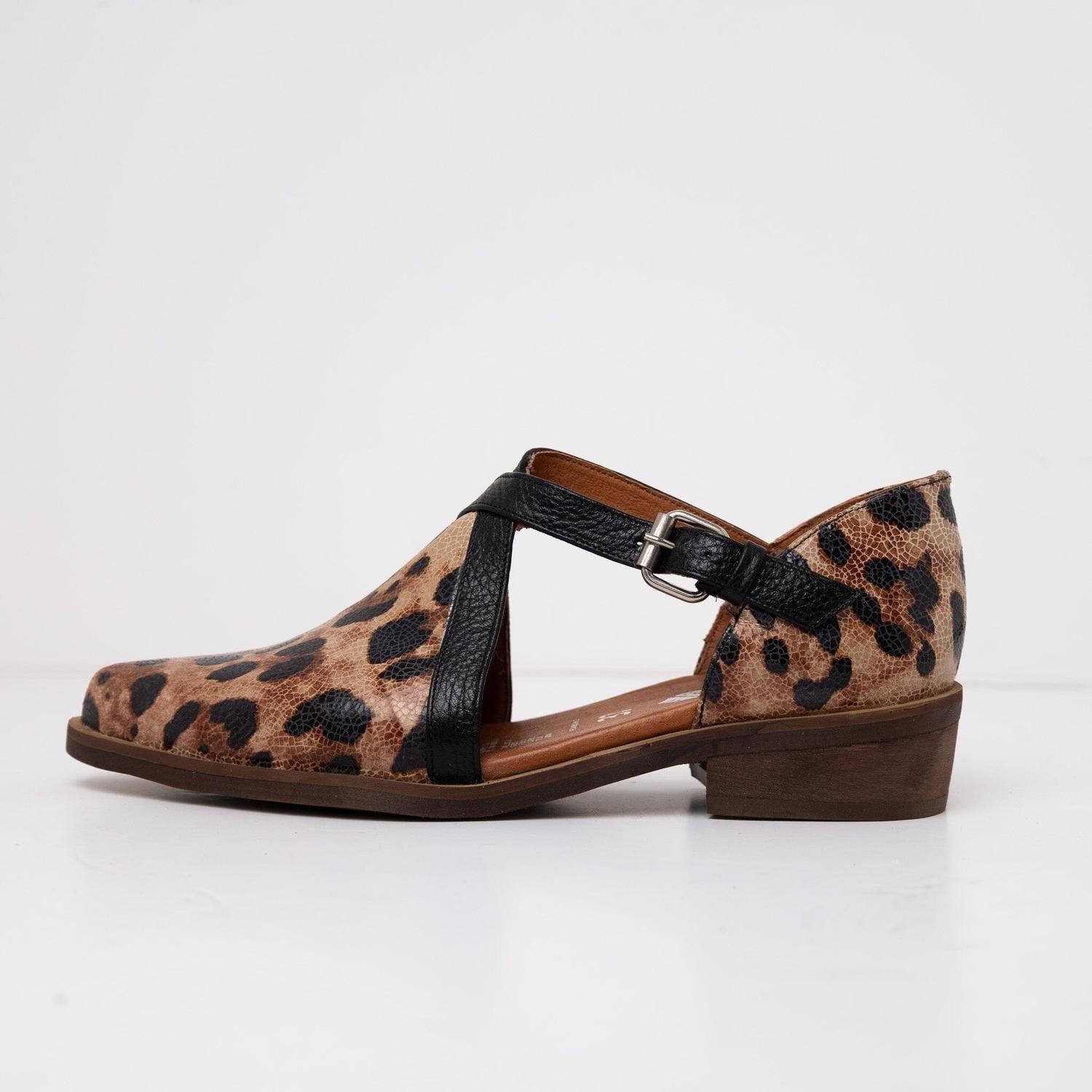 Zapato Mujer / Rauli Print Negro-2