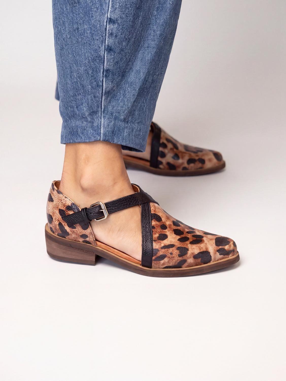 Zapato Mujer / Rauli Print Negro-3
