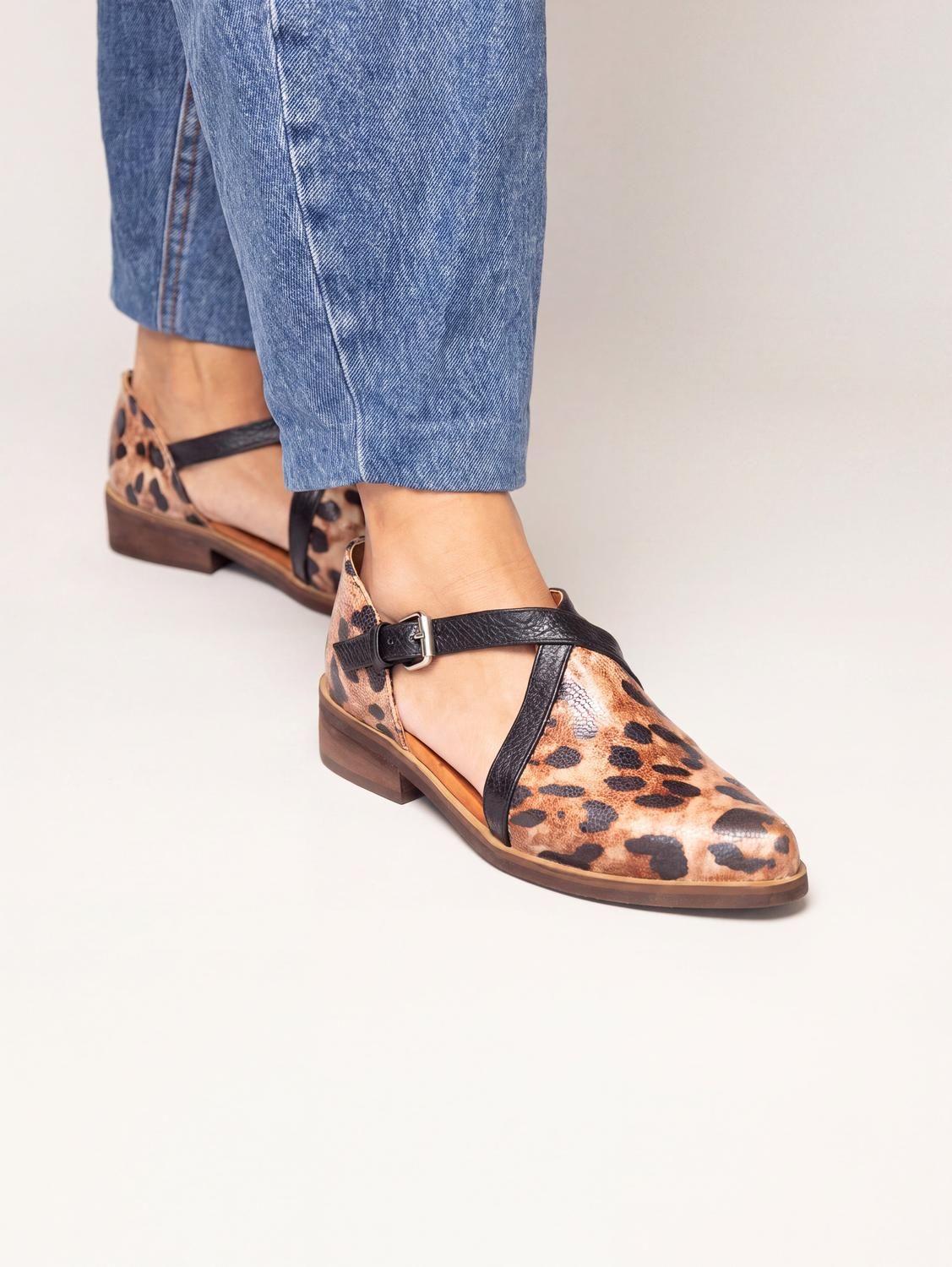Zapato Mujer / Rauli Print Negro-5