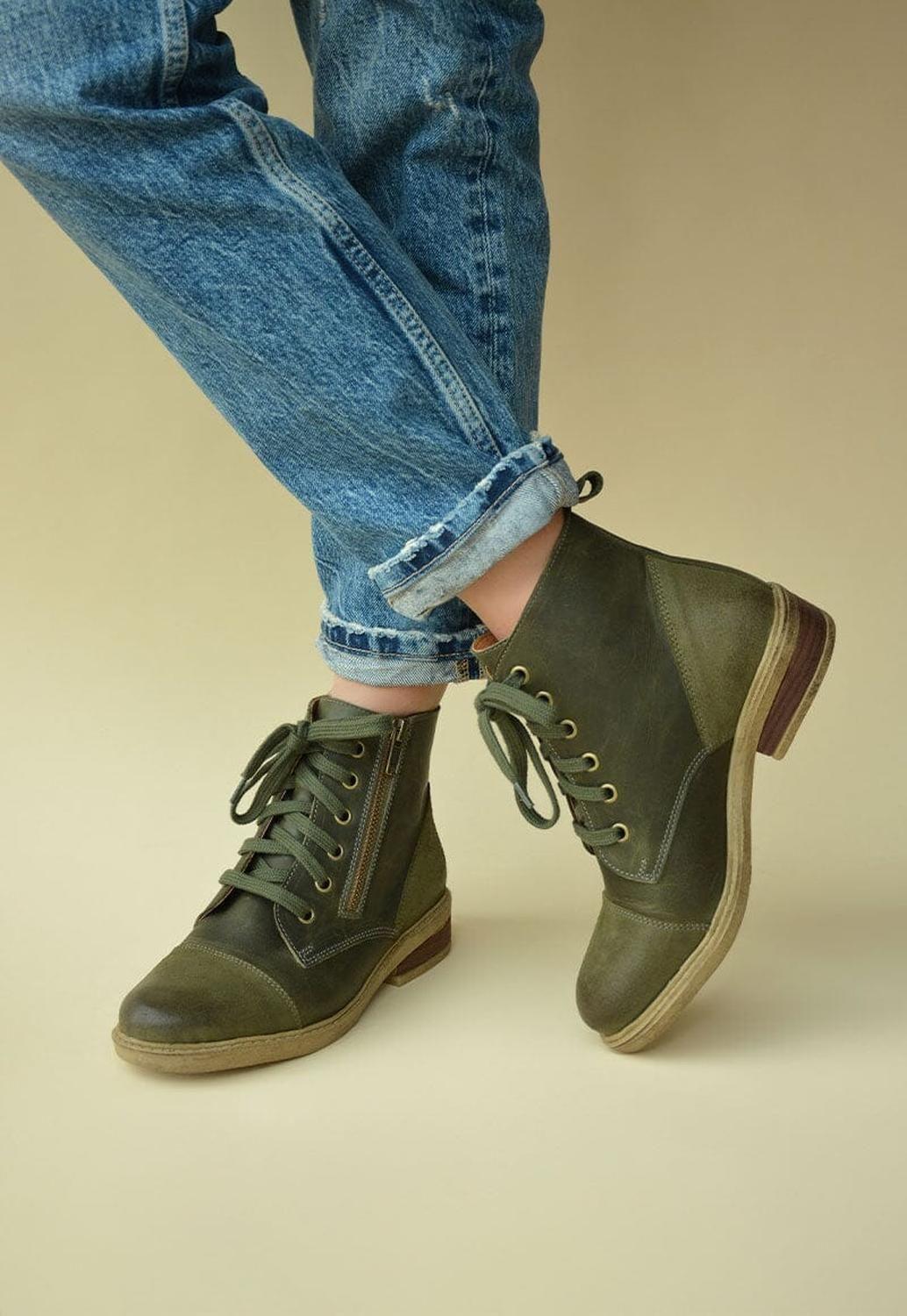 Botin Mujer / Sotaqui Verde-1