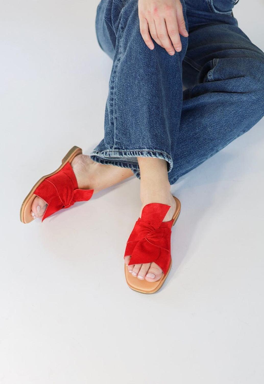 Sandalia Mujer / Fiofio Rojo-1