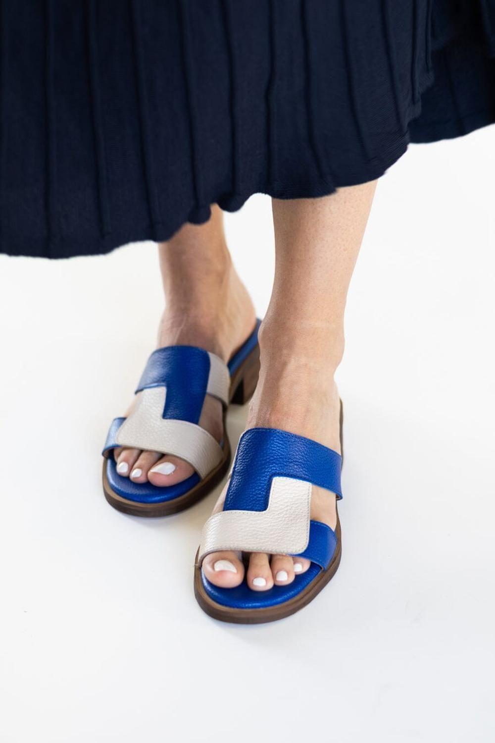 Sandalia Mujer / Dolce Azul Beige-2