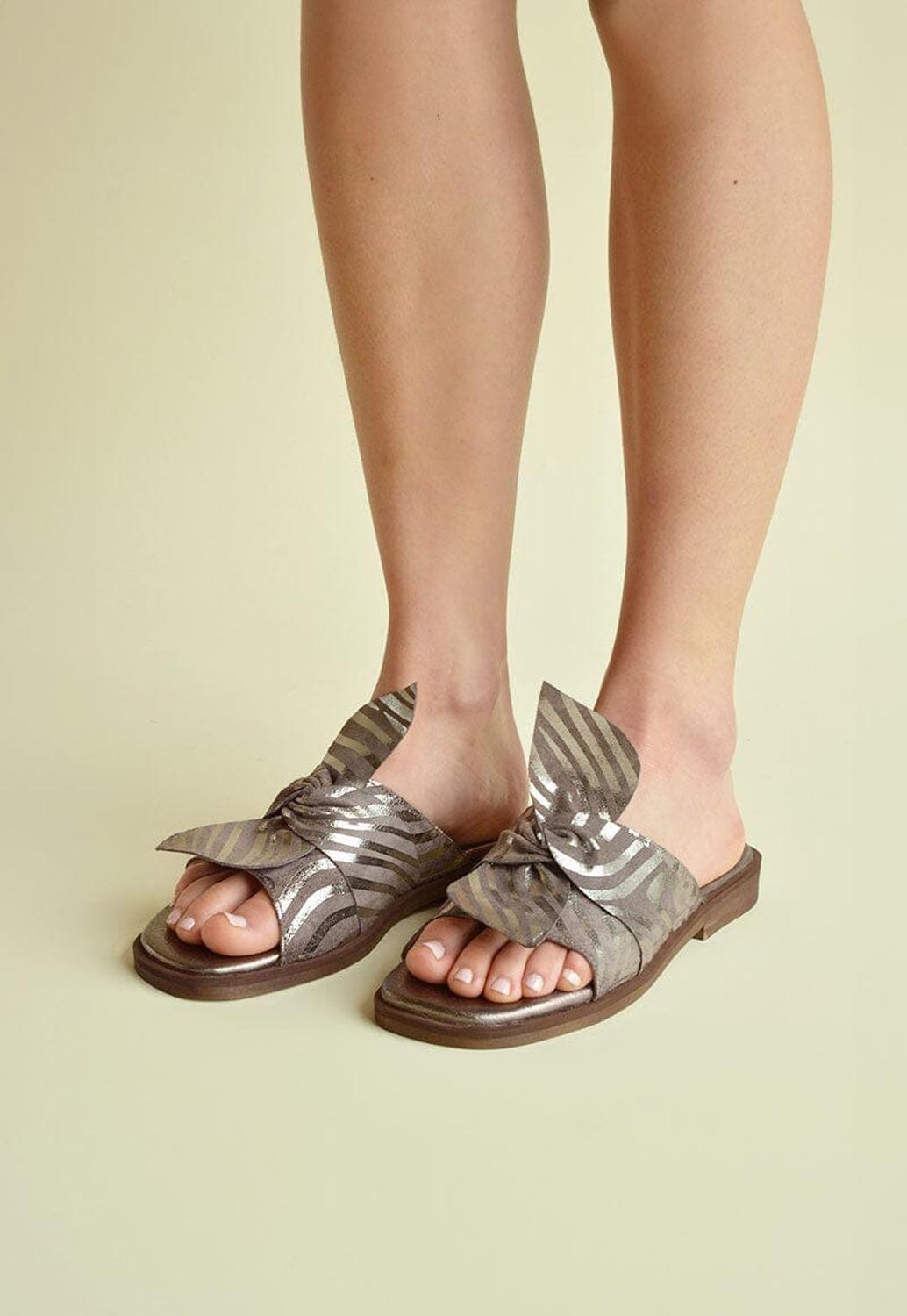 Sandalia Mujer / Fiofio Gris-2