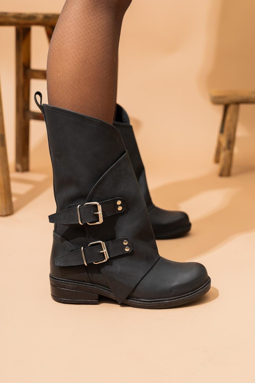 Bota Mujer / Batitu Negro-2