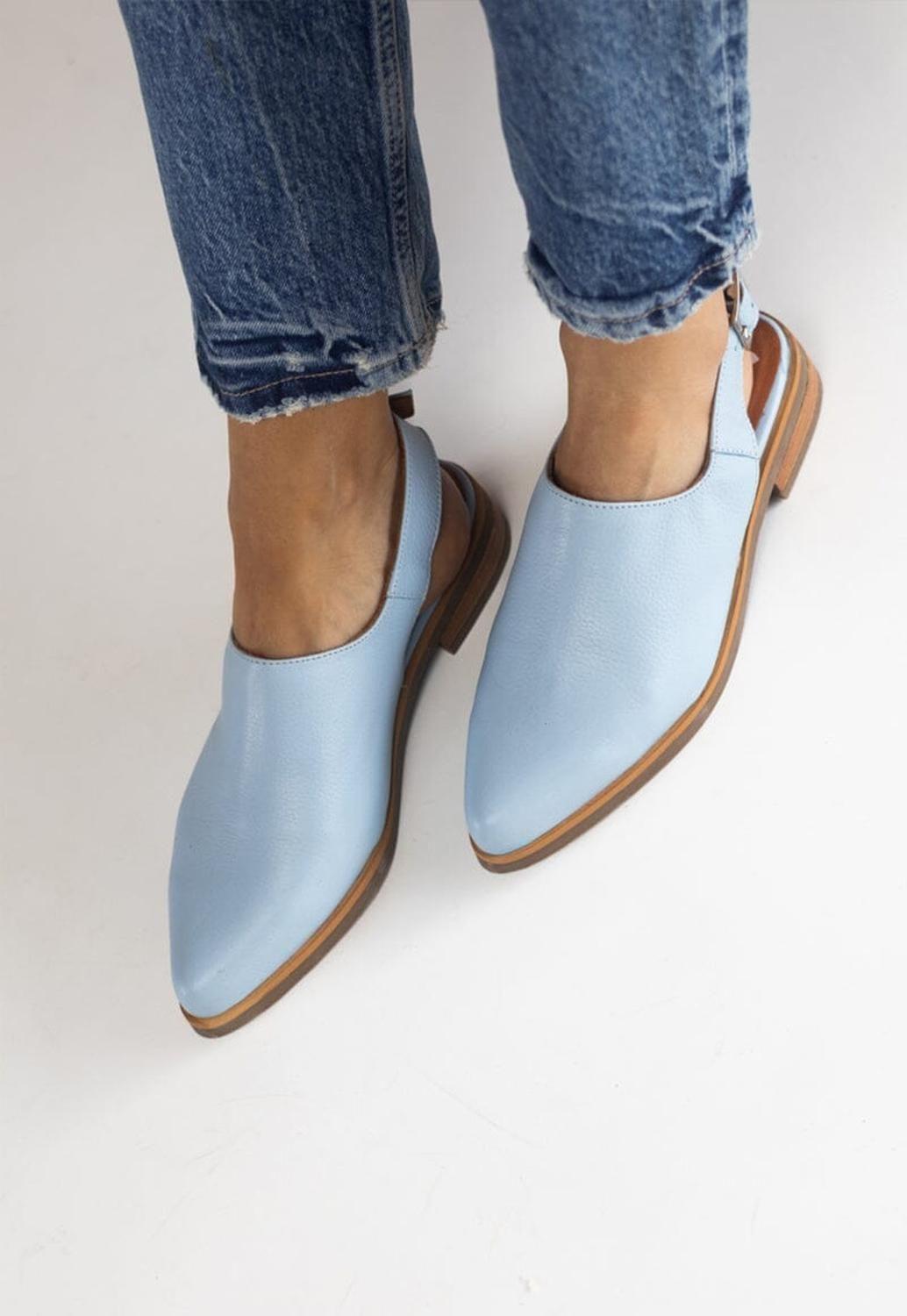 Babucha Mujer / Cardelina Celeste-6