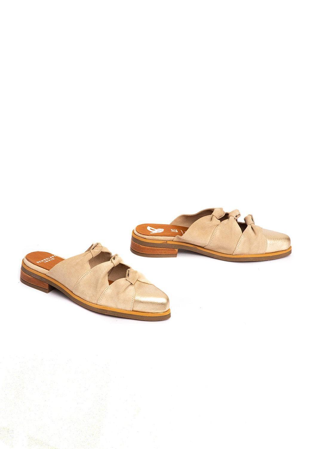 Babucha Mujer / Kiwi Niquel Beige-5