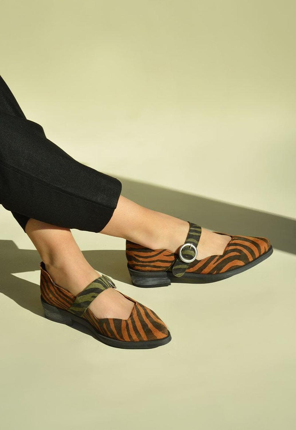 Zapato Mujer / Anakena Camel-2