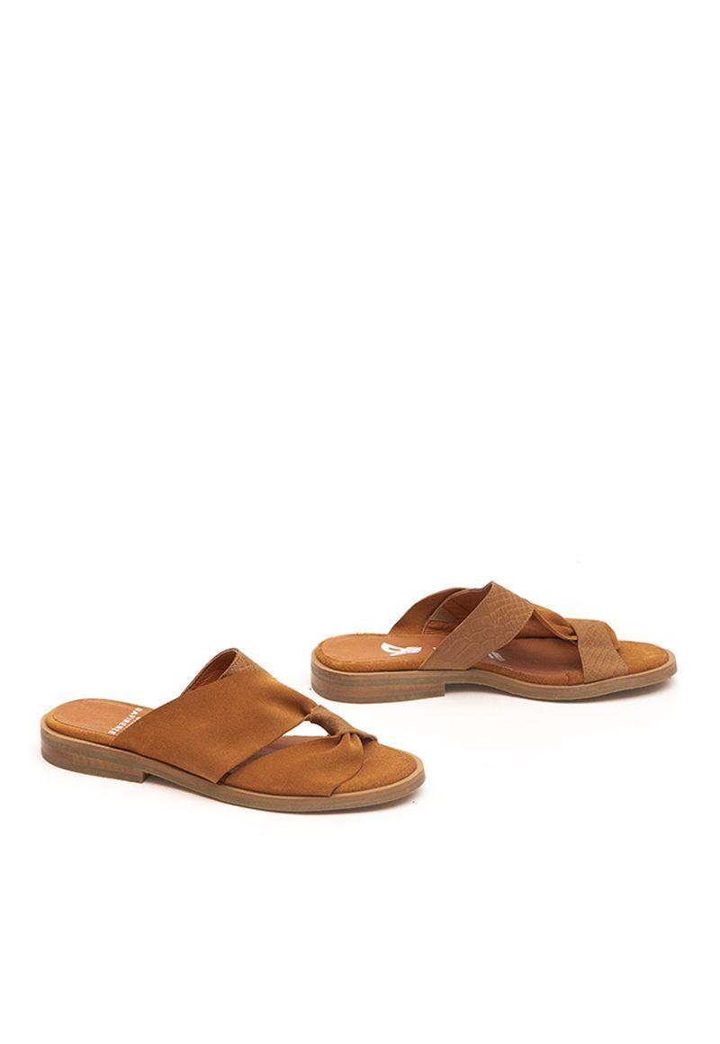Sandalia De Cuero Turpial C11 Camel Giani Dafirenze-2