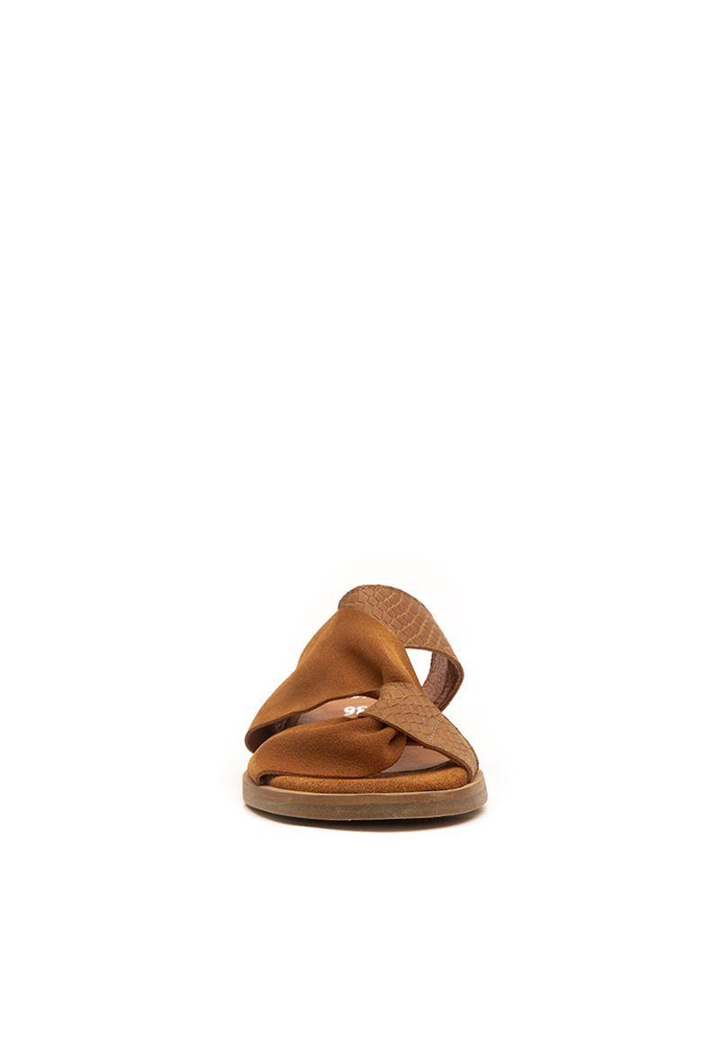 Sandalia De Cuero Turpial C11 Camel Giani Dafirenze-3