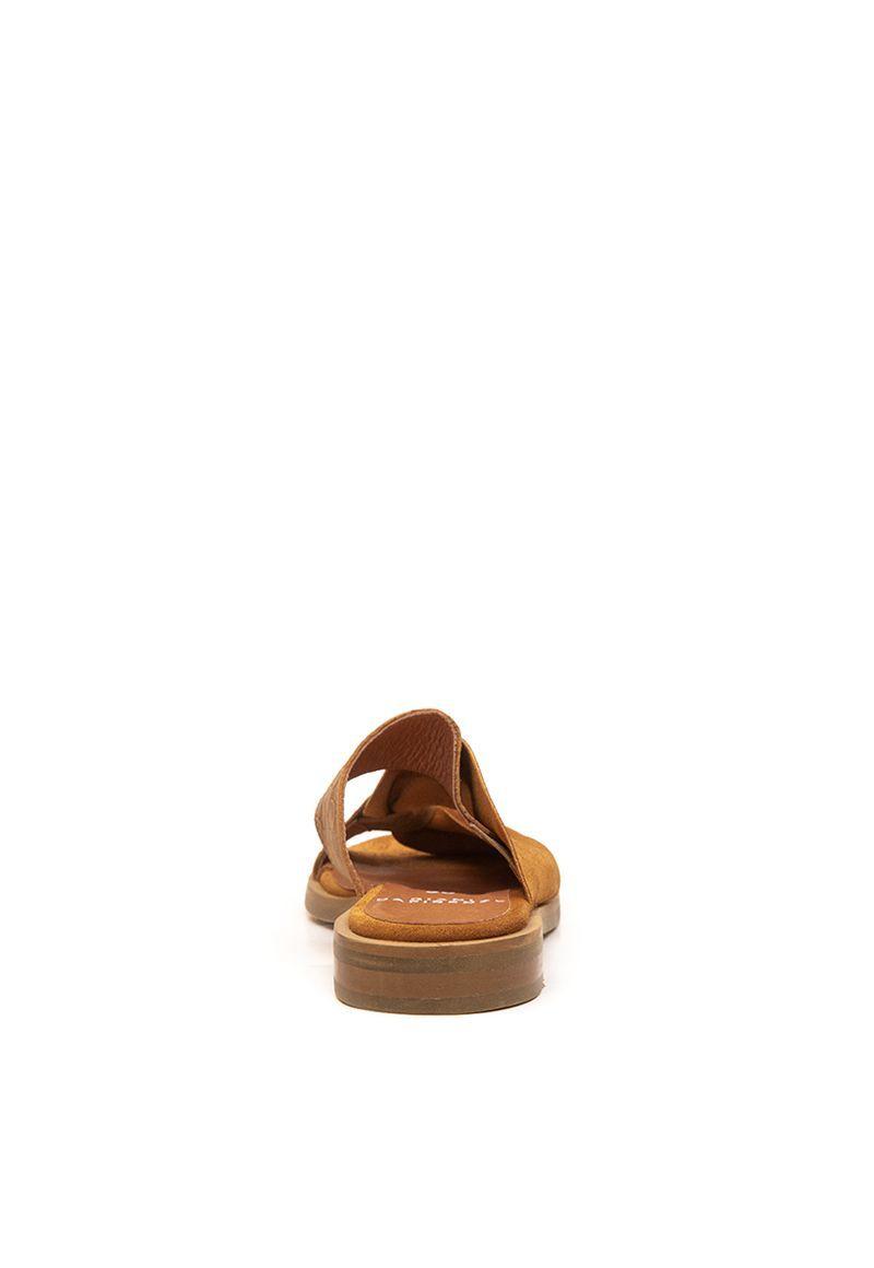 Sandalia De Cuero Turpial C11 Camel Giani Dafirenze-5