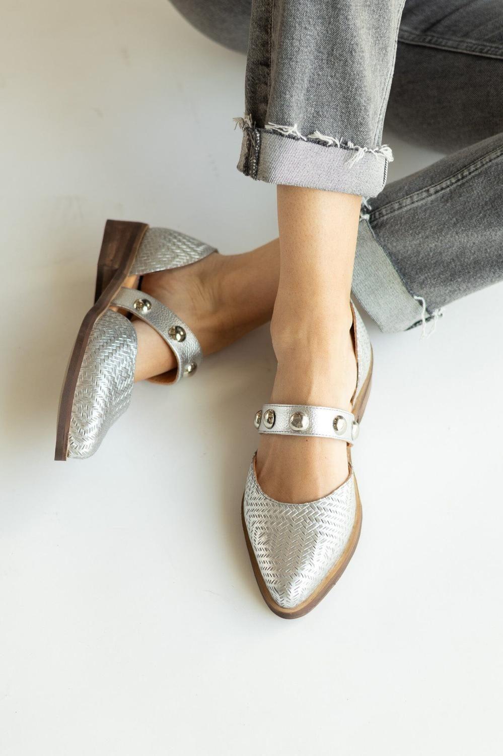 Zapato Mujer / Nandu Plata Print-6
