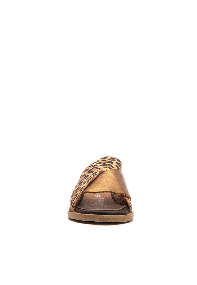 Sandalia De Cuero Peumo C1 Bronce Giani Dafirenze-3