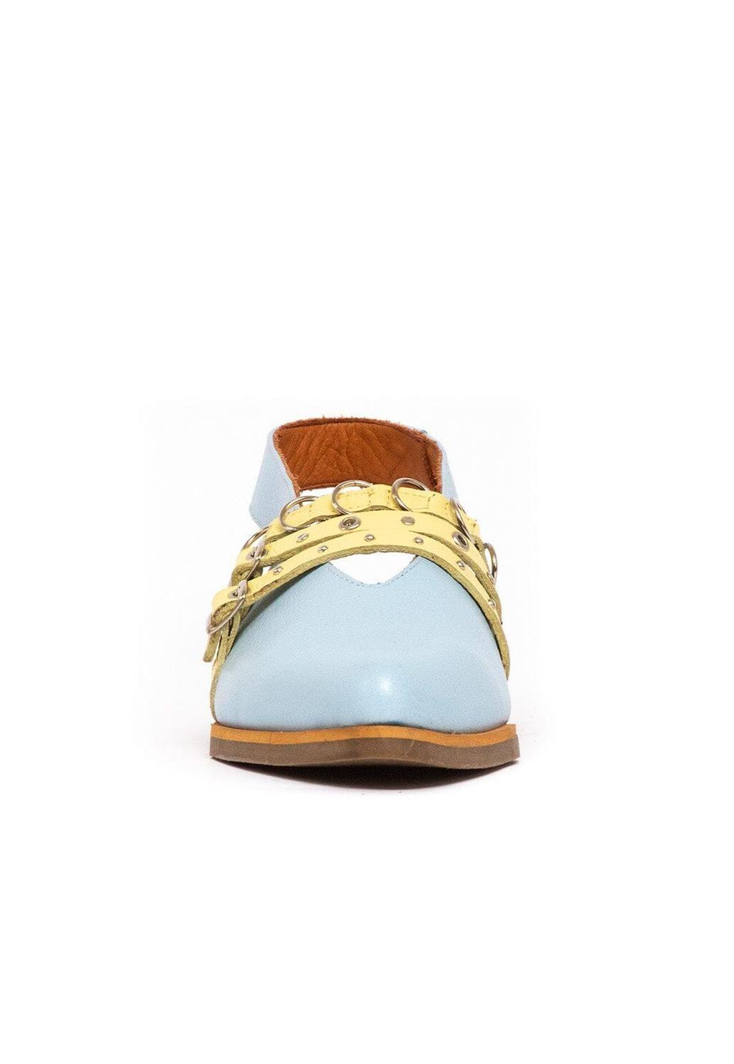 Zapato Mujer / Fior Celeste Amarillo-2