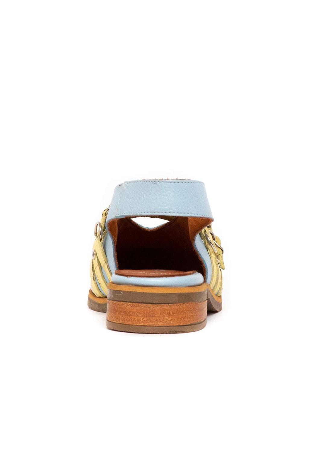 Zapato Mujer / Fior Celeste Amarillo-3