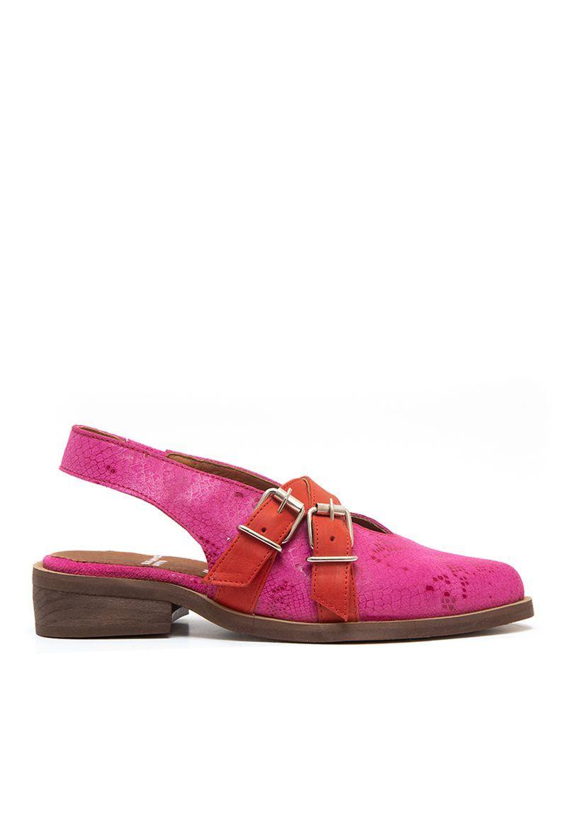 Zapato De Cuero Avellano C3 Fucsia Giani Dafirenze-0