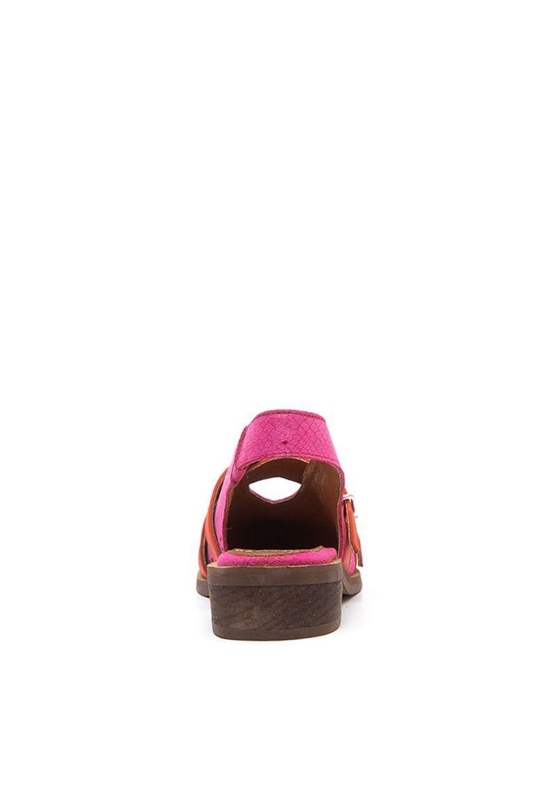 Zapato De Cuero Avellano C3 Fucsia Giani Dafirenze-5