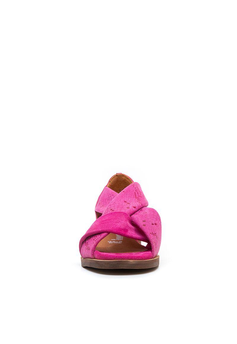 Sandalias De Cuero Tortolita C20 Fucsia Giani Dafirenze-3