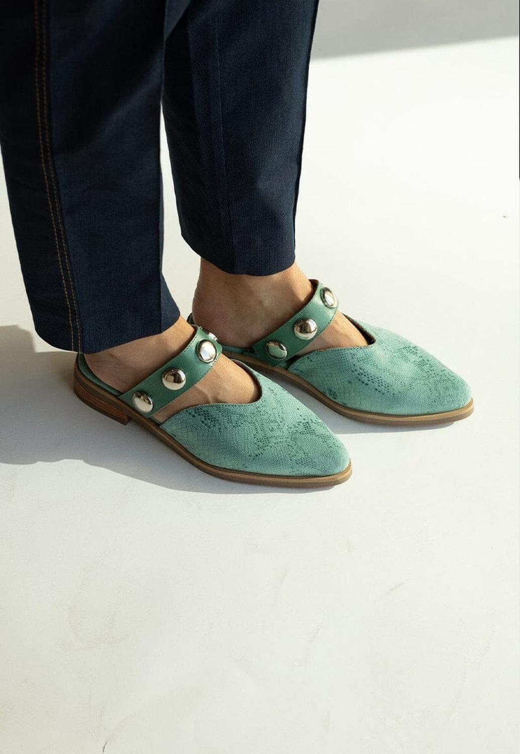 Babucha Mujer / Pibi Menta-6