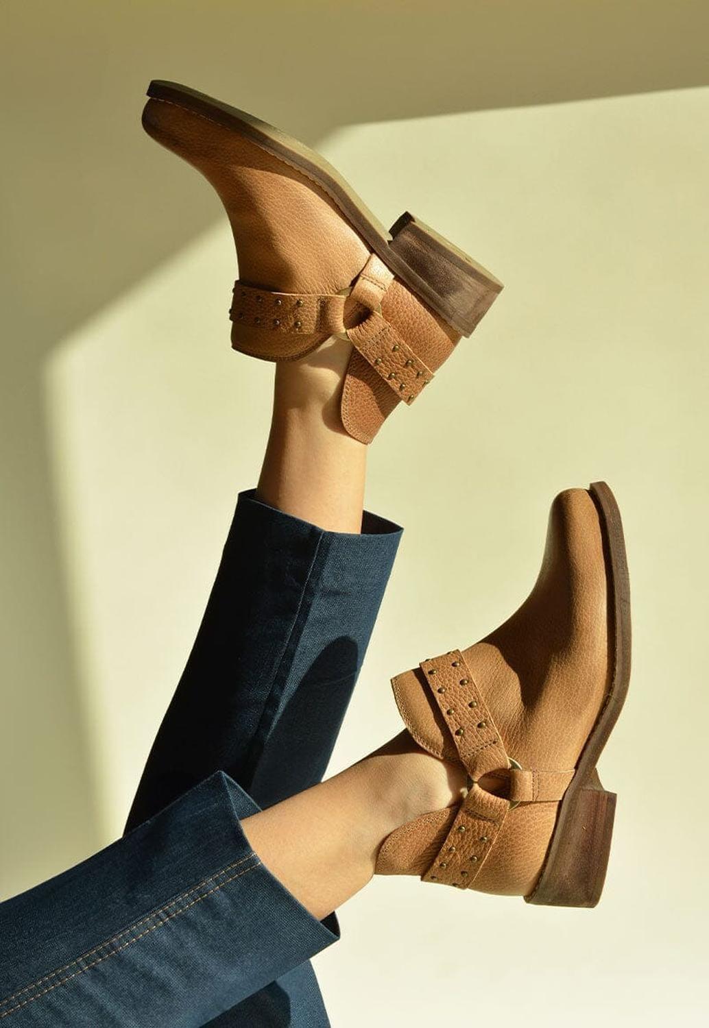 Botin Mujer / Nido Camel-2