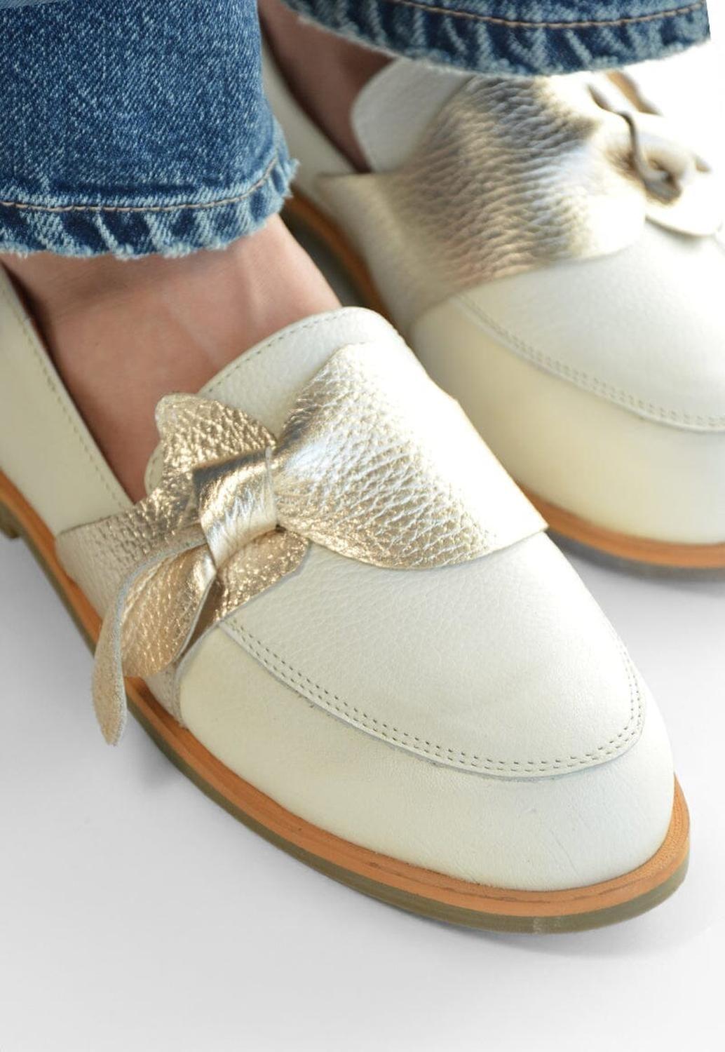 Mocasin Mujer / Elba Niquel-6