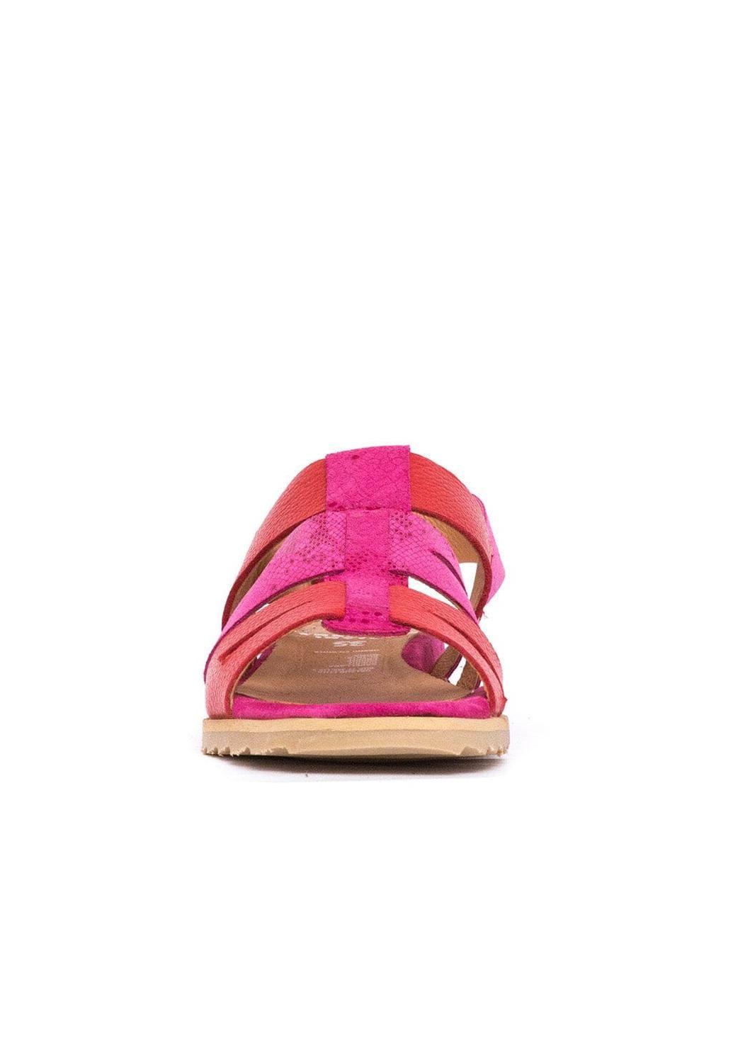 Sandalia Mujer / Antibes Rojo Fucsia-2