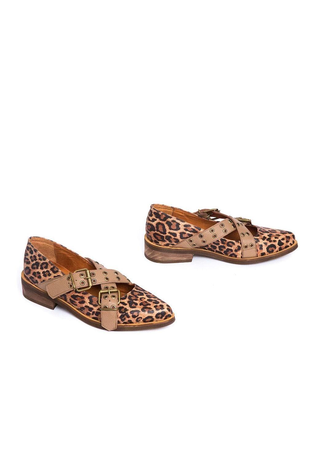 Zapato Mujer / Etna Café Print-4
