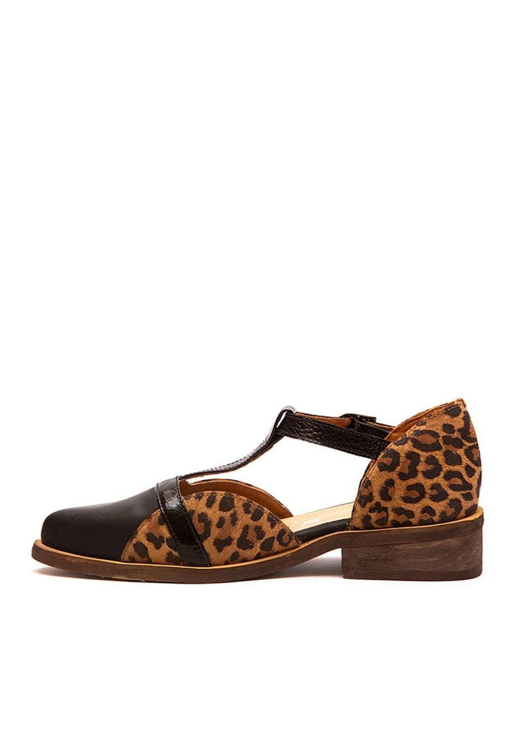 Zapato Mujer / Pomarino Print Negro-3
