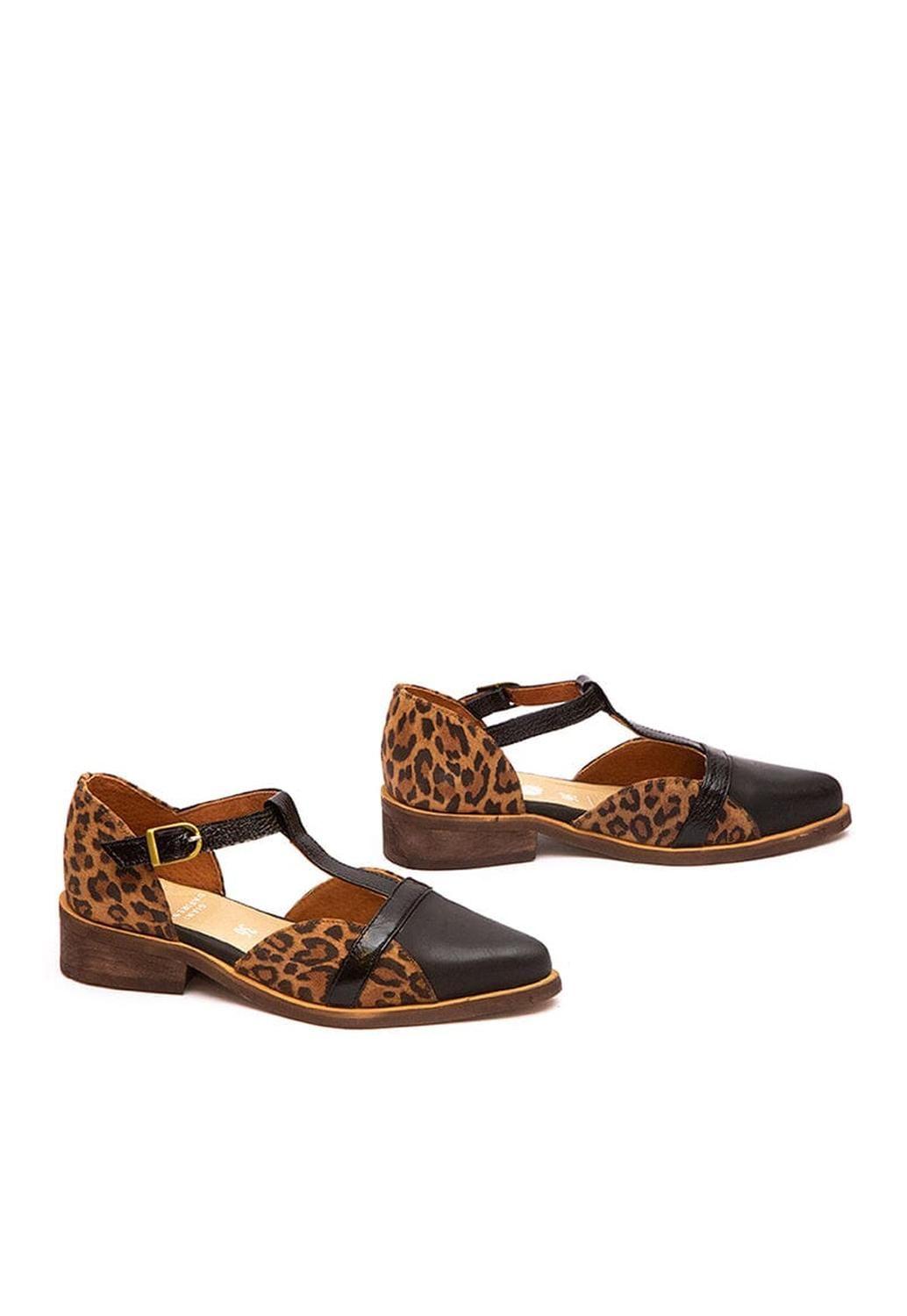 Zapato Mujer / Pomarino Print Negro-5