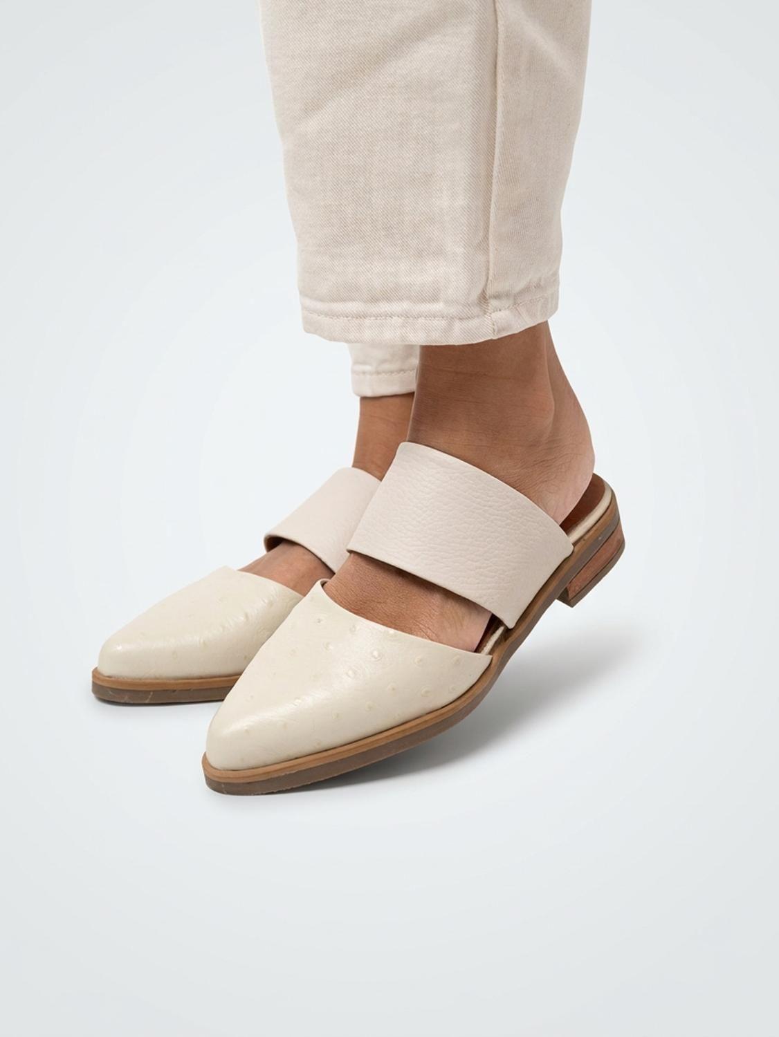 Babucha Mujer / Gaviota Beige-3