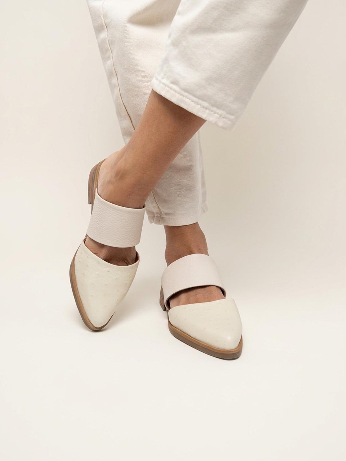 Babucha Mujer / Gaviota Beige-5