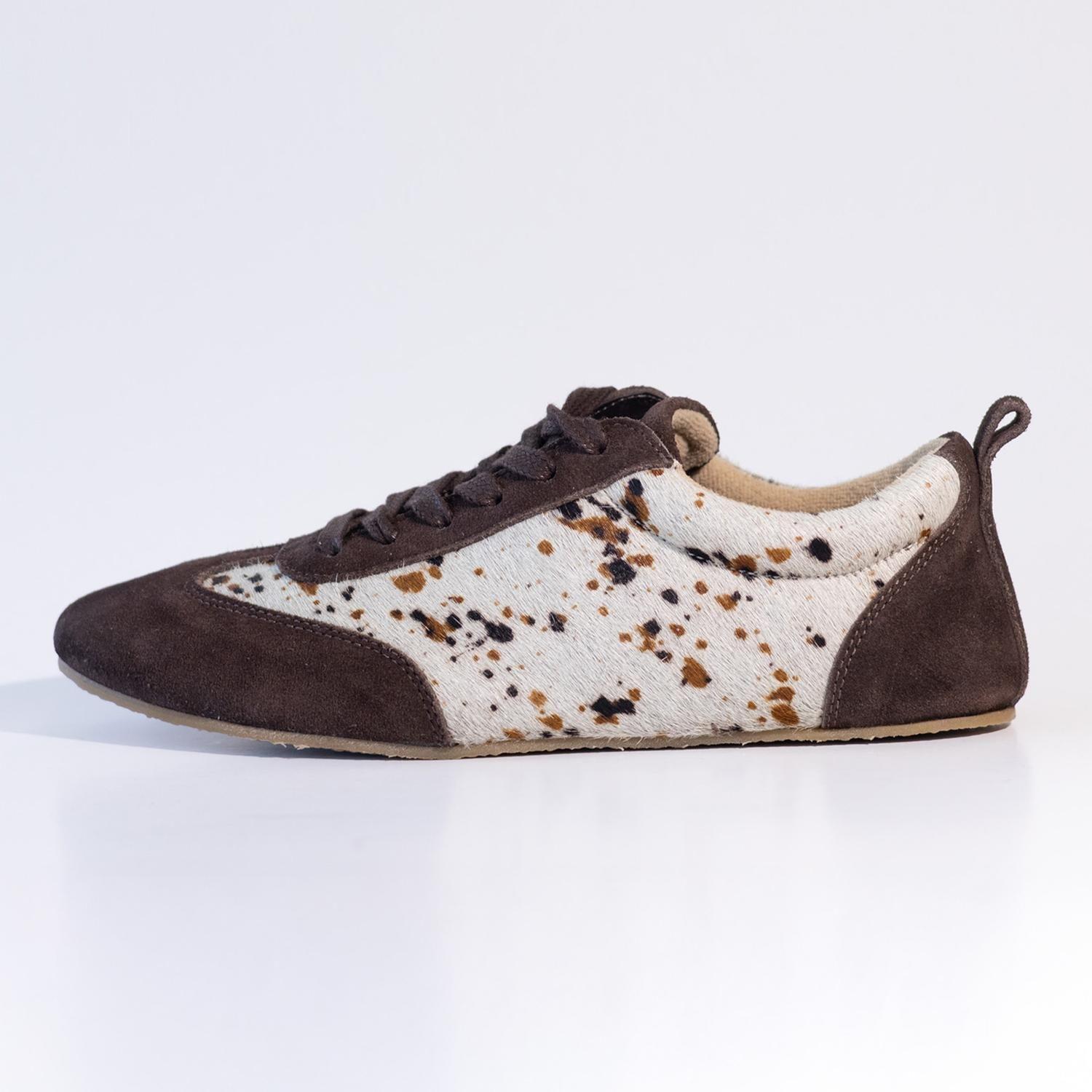 Zapatilla Mujer / Eneldo Café Print-2