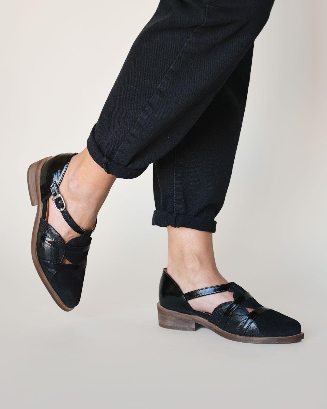 Zapato De Cuero Radal C1 Negro Giani Dafirenze-1