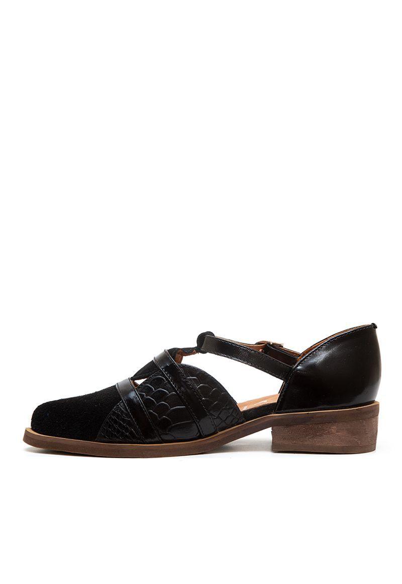 Zapato De Cuero Radal C1 Negro Giani Dafirenze-4