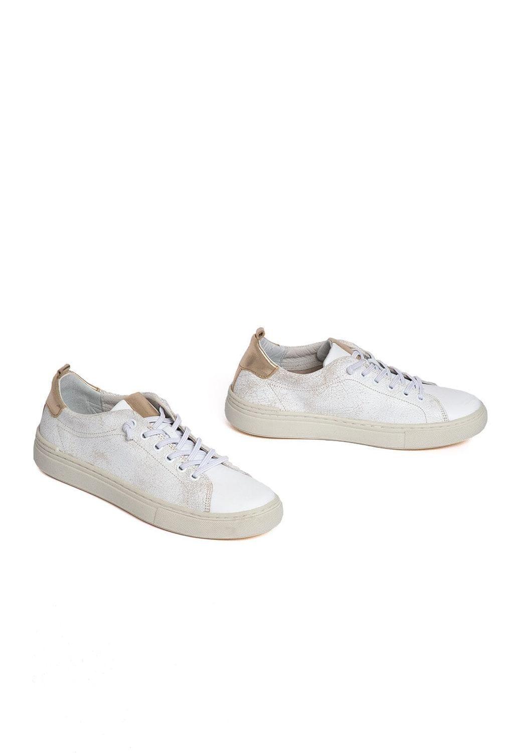 Zapatilla Mujer / Violeta Blanca-4