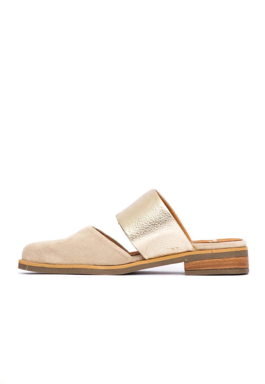 Babucha Mujer / Gaviota Beige Niquel-3