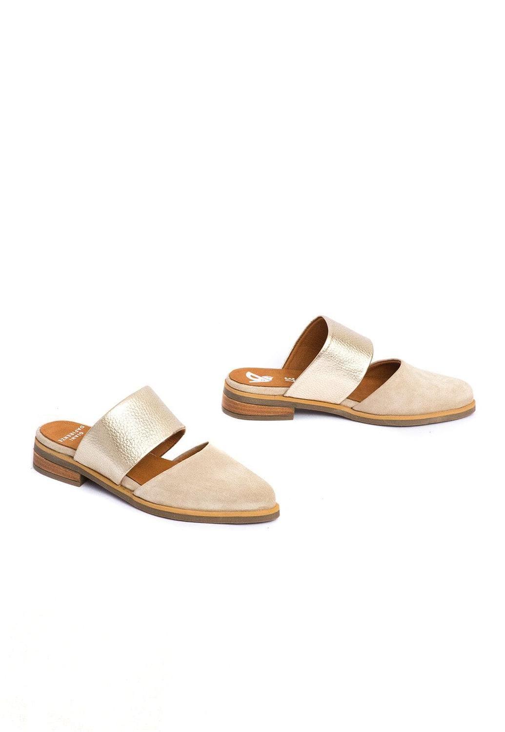 Babucha Mujer / Gaviota Beige Niquel-5