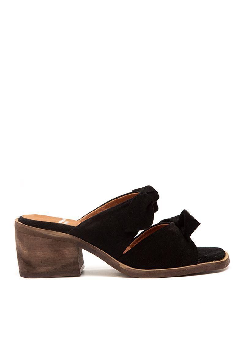 Sandalia De Cuero Abeto C1 Negro Giani Dafirenze-4