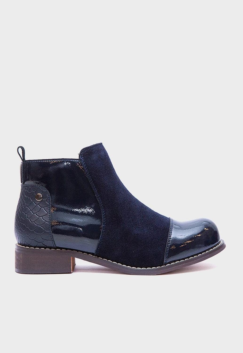 Botin Mujer / Varillero Azul-1