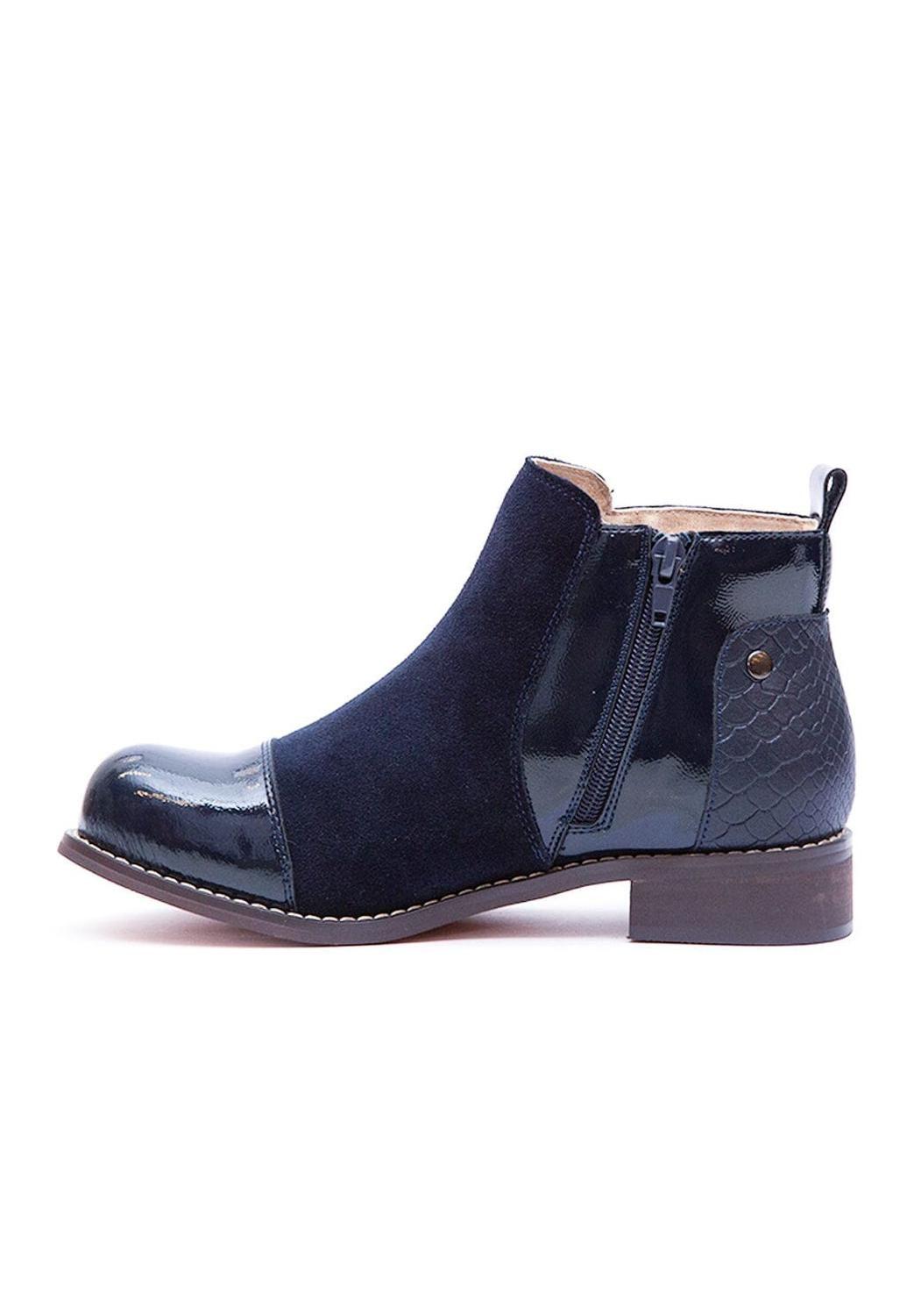 Botin Mujer / Varillero Azul-3