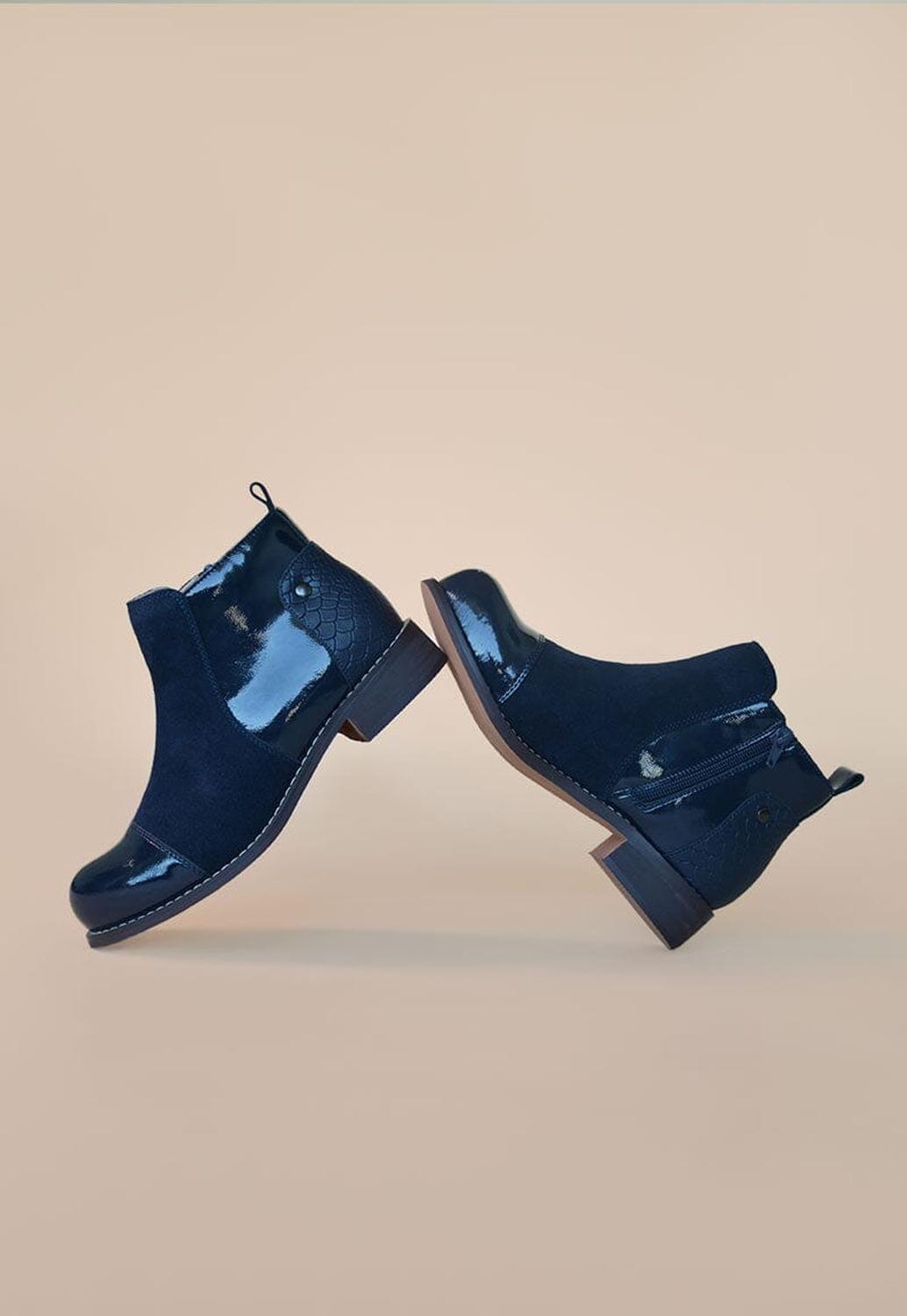 Botin Mujer / Varillero Azul-6