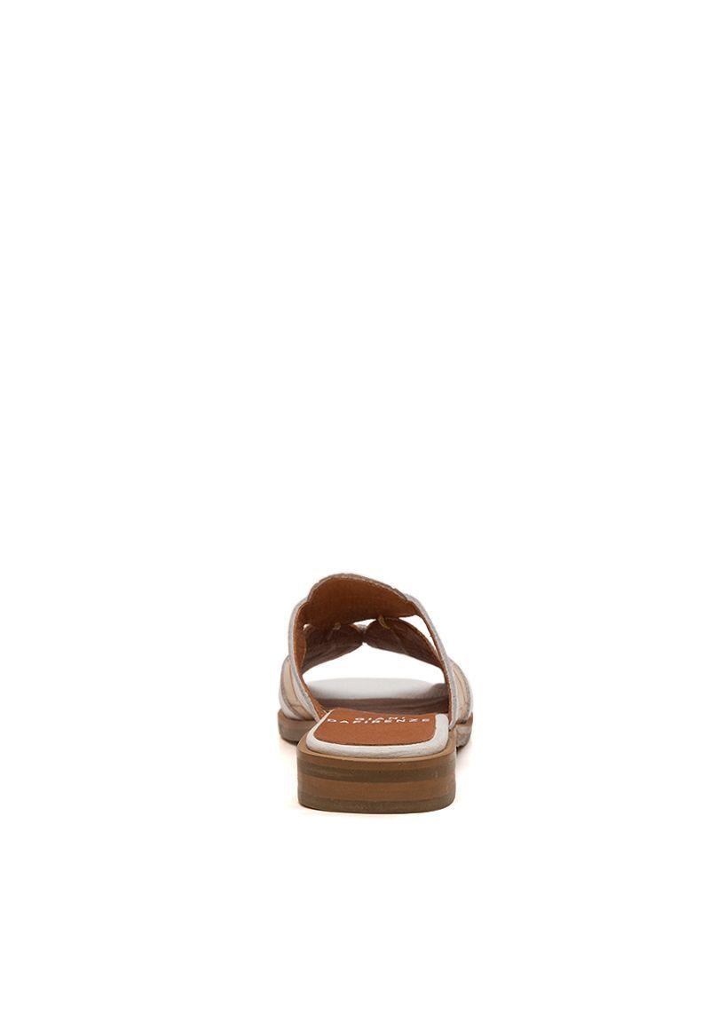 Sandalia De Cuero Arce C2 Blanco Giani Dafirenze-5
