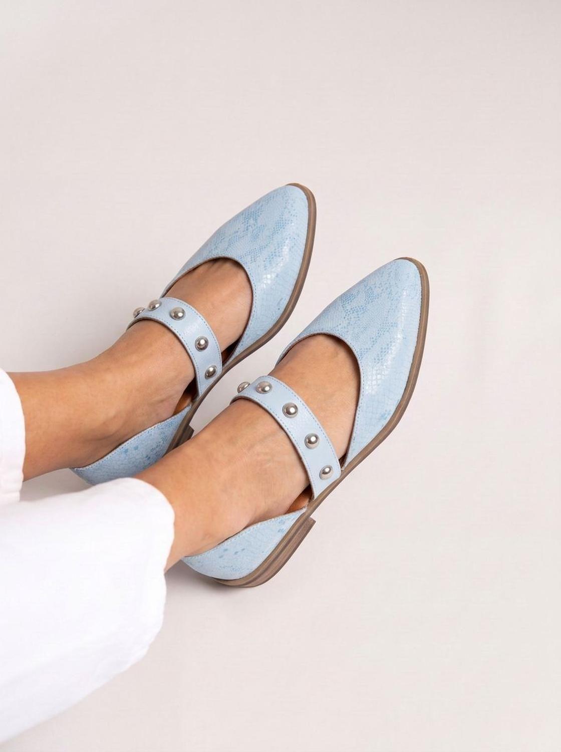 Zapato Mujer / Nandu Celeste-4