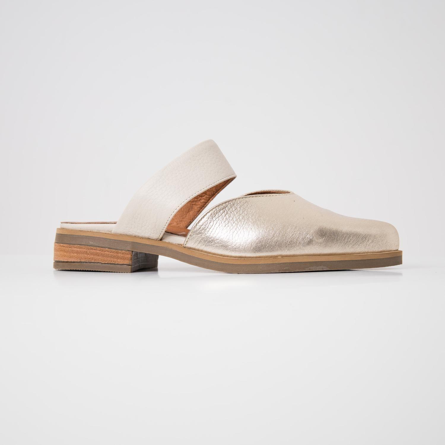 Babucha Mujer / Umbral Niquel Beige-0