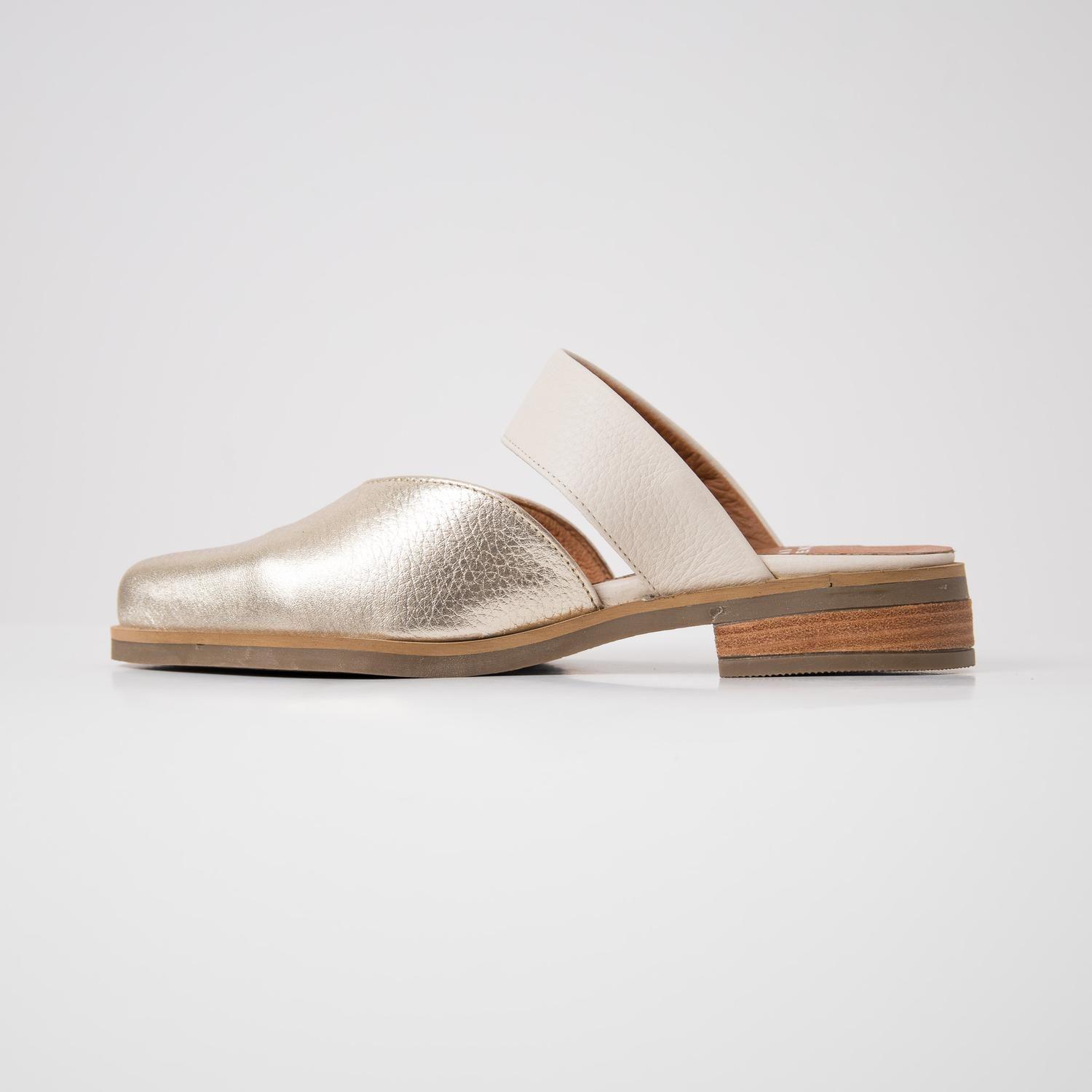 Babucha Mujer / Umbral Niquel Beige-2