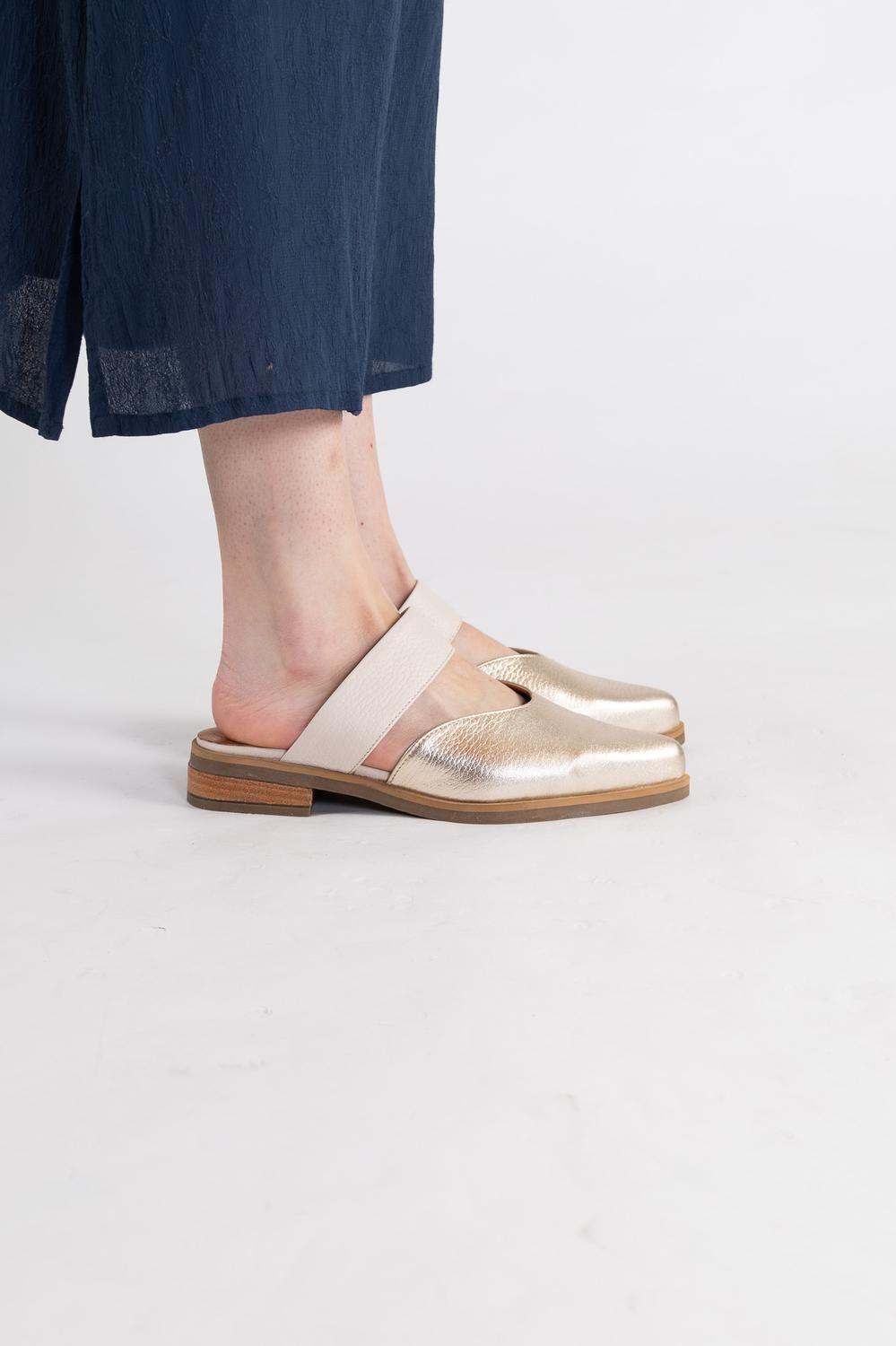Babucha Mujer / Umbral Niquel Beige-3