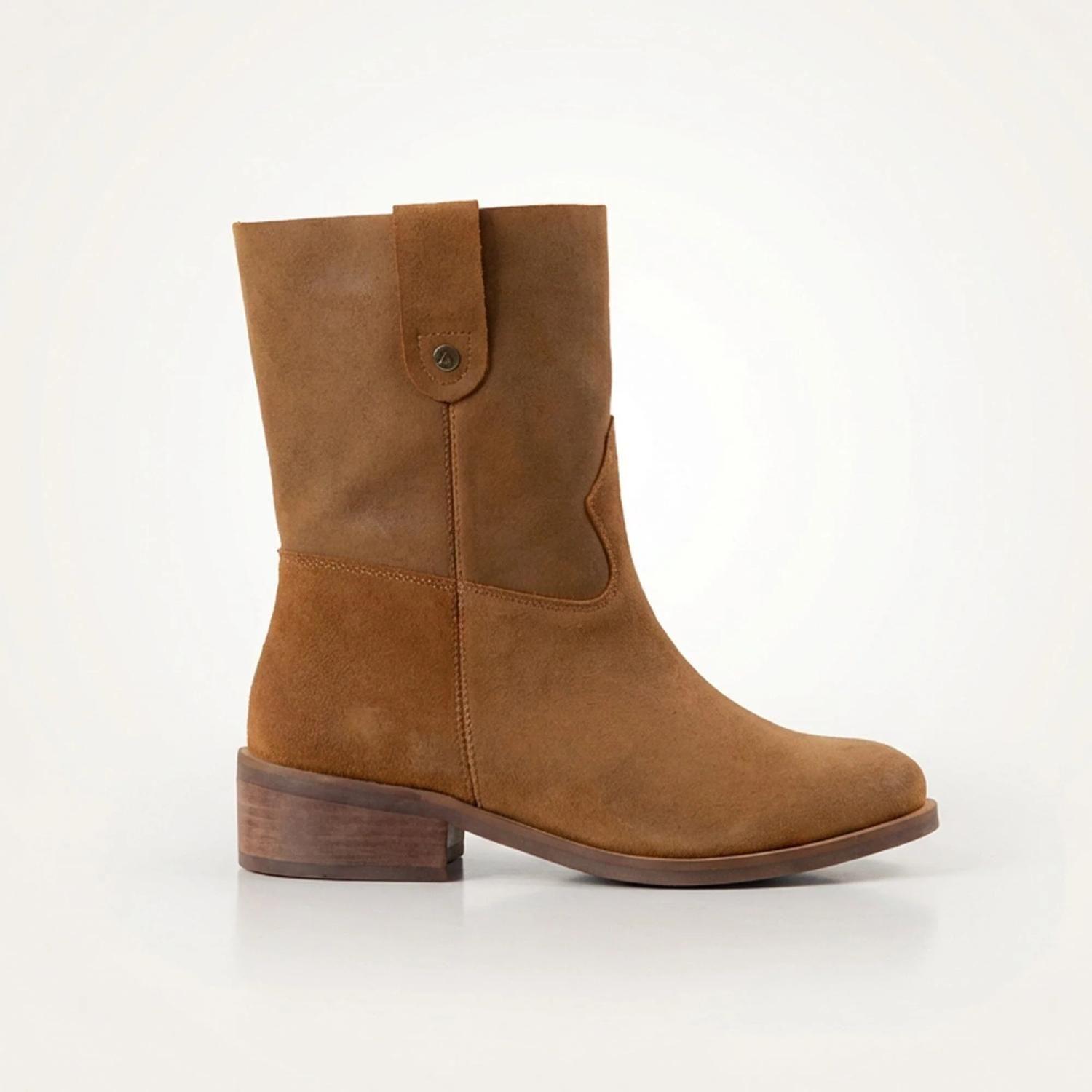 Bota Mujer / Tara Camel-0